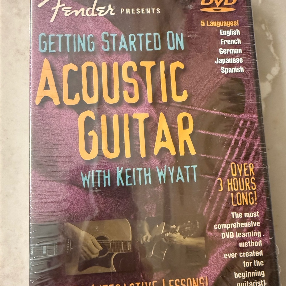 DVD Instructional DVD 3 HOURS How to play Guitars